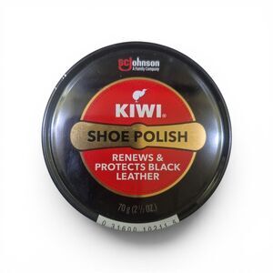 KIWI Shoe Polish, Black, 80g (100ml)